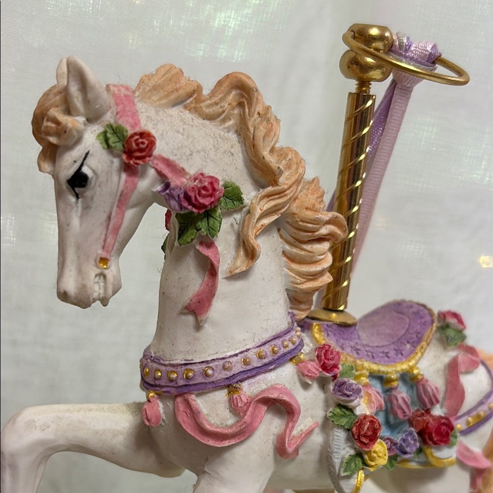 Vintage Carousel Horse Music Box - Picture 9 of 12